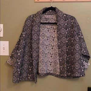 French woven jacket -perfect for fall/winter! NWOT
